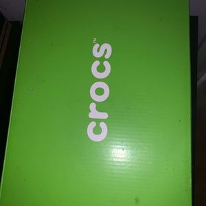 Black crocs size 10W 8M